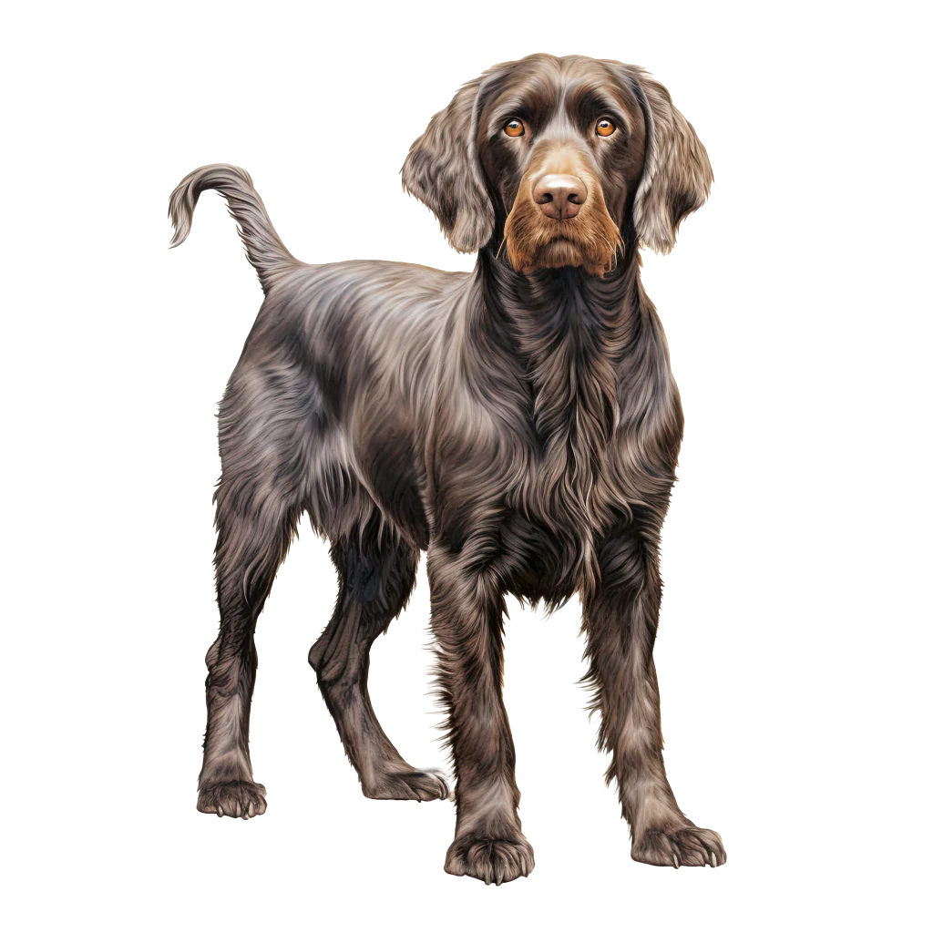 German Wirehaired Pointer / Karkeakarvainen saksanseisoja DogBreeds 024