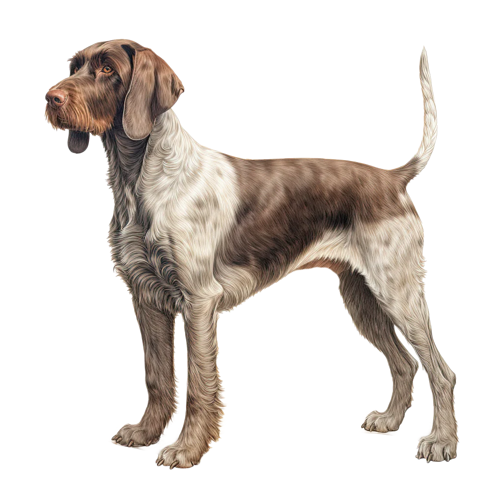 German Wirehaired Pointer / Karkeakarvainen saksanseisoja DogBreeds 026