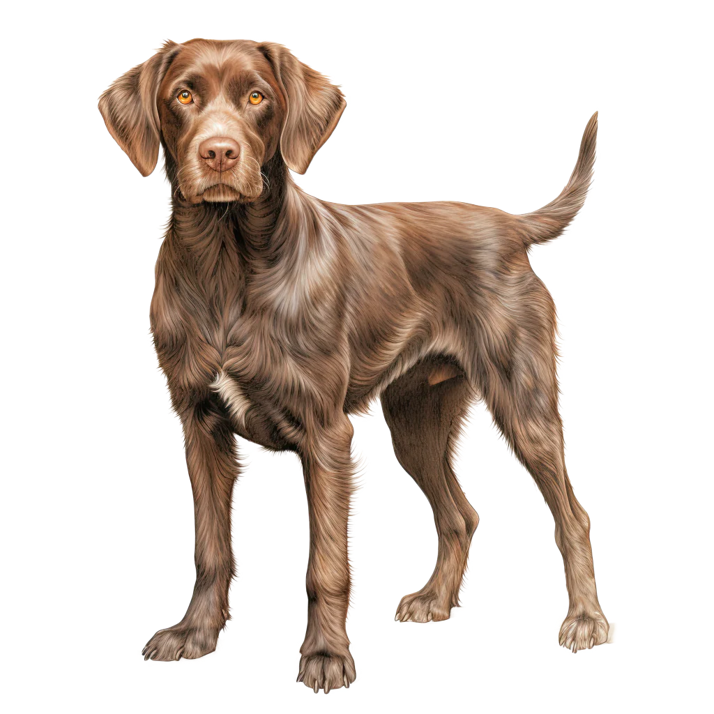 German Wirehaired Pointer / Karkeakarvainen saksanseisoja DogBreeds 027