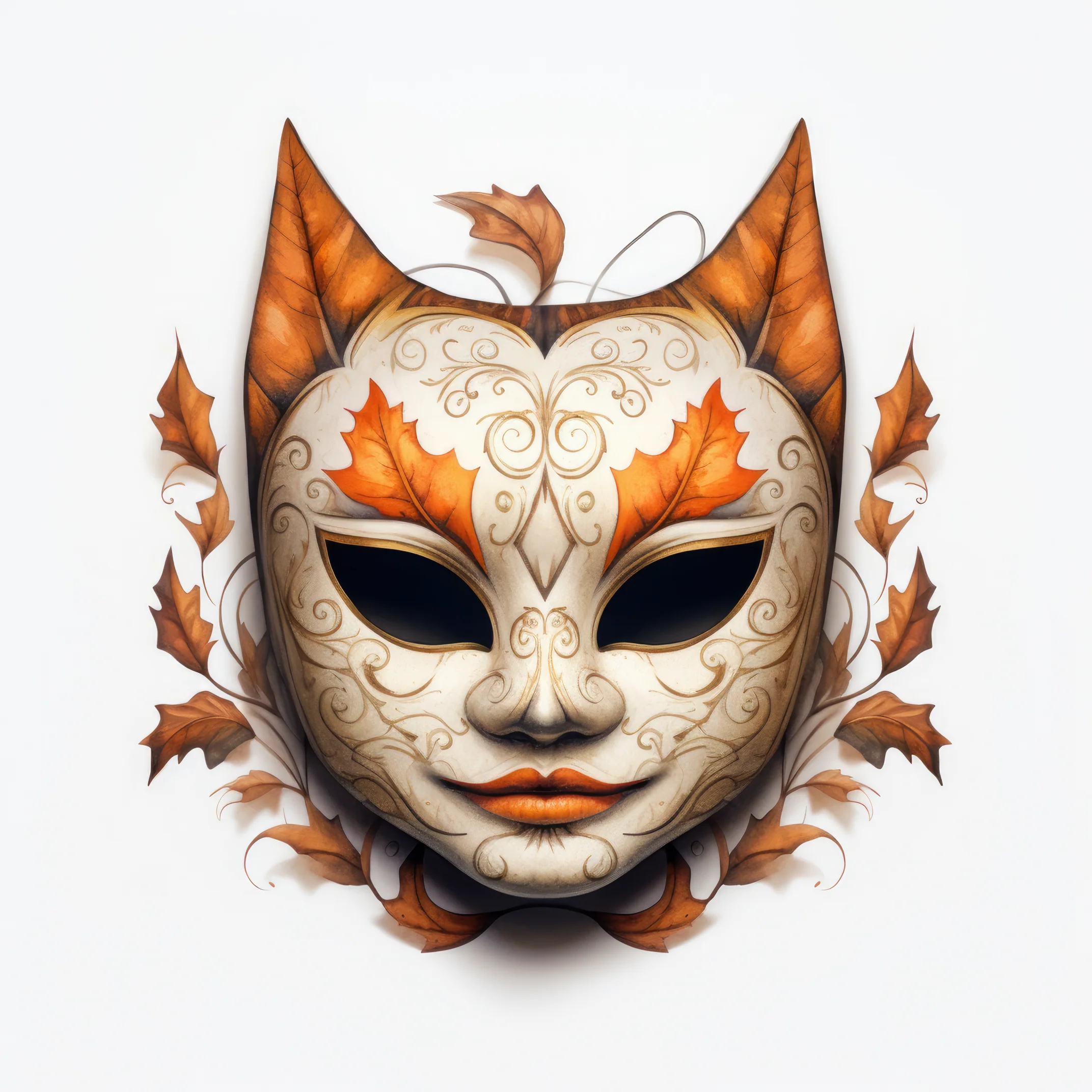 Halloween-themed mask 2 (paitakuva)