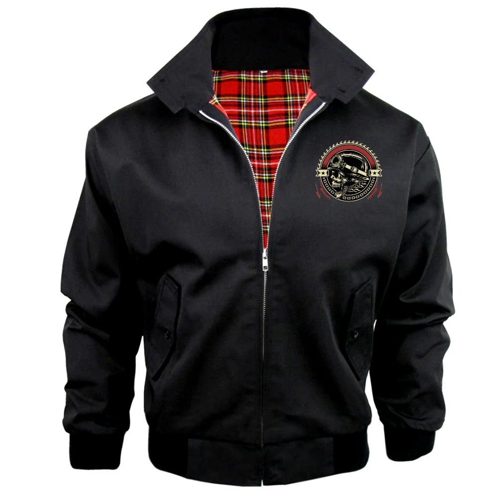 Harrington-takki - CUSTOM SKULL (00 83) - Image 3