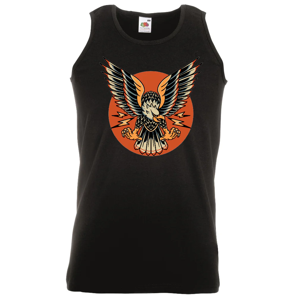 HIHATON PAITA MUSTA - OLD SCHOOL EAGLE (00 2838)