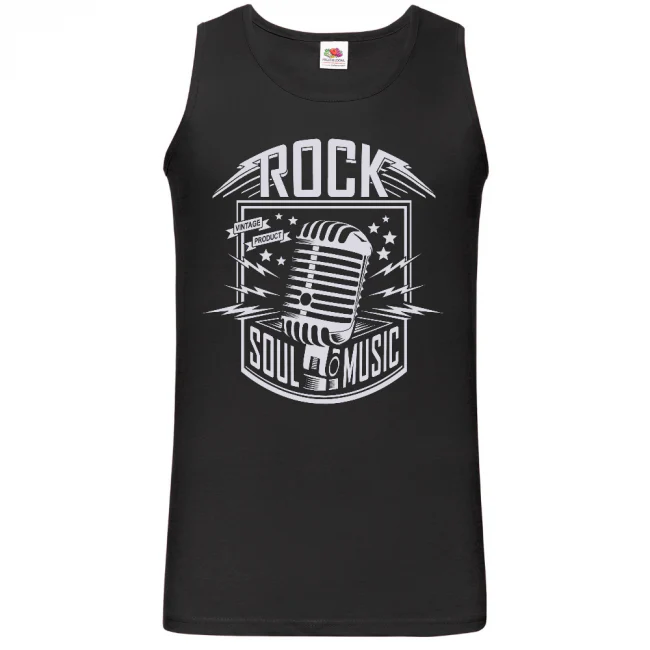 ROKKI HIHATON PAITA MUSTA - ROCK SOUL MUSIC (00 1141)