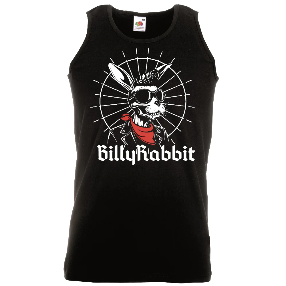HIHATON T-PAITA MUSTA - BILLYRABBIT (3079)