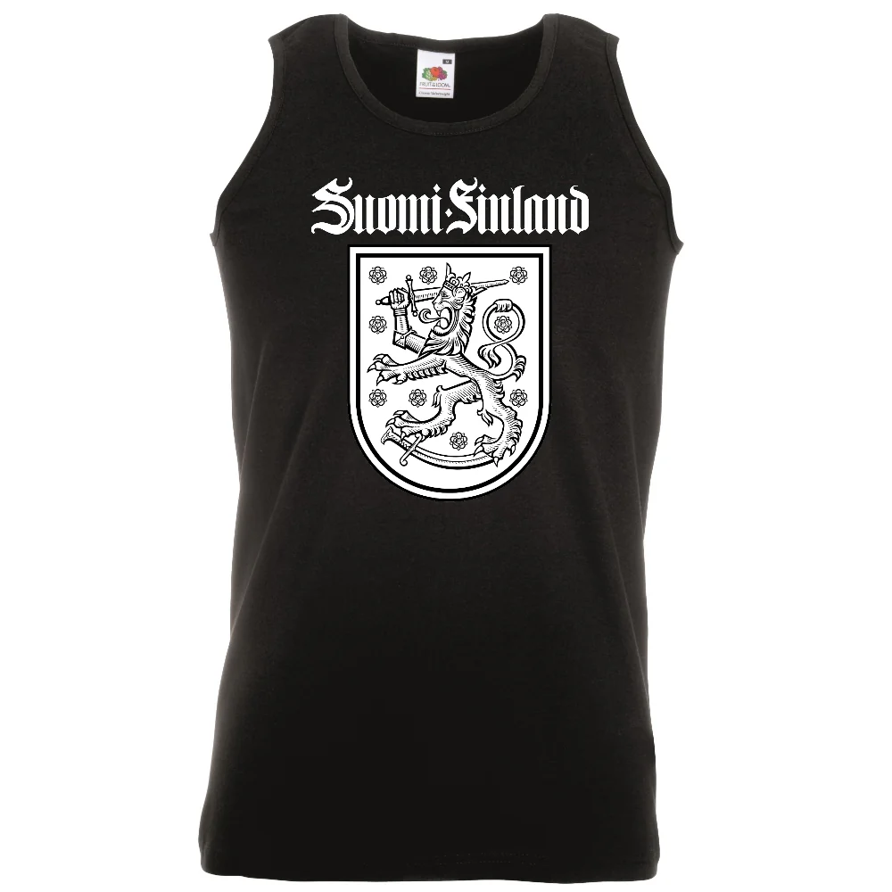 HIHATON T-PAITA - SUOMI FINLAND OLD FONT (2665)
