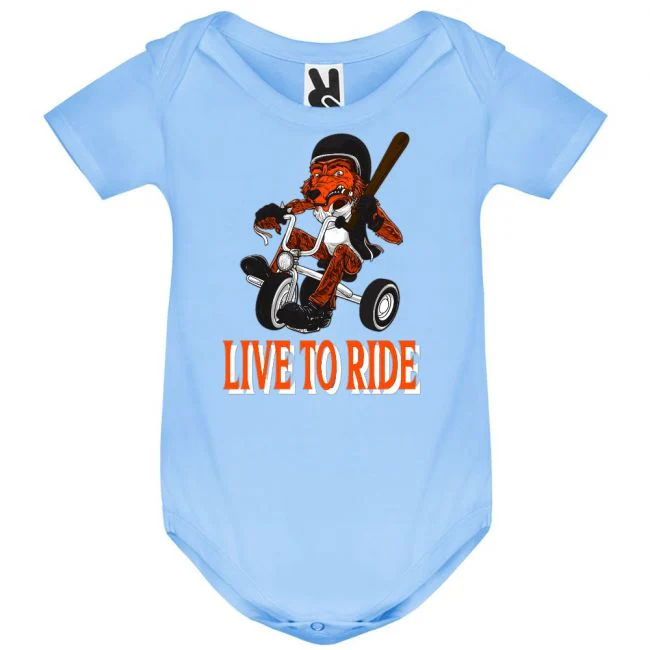 Honey Lyhythihainen Body SKY BLUE - LIVE TO RIDE - Image 2