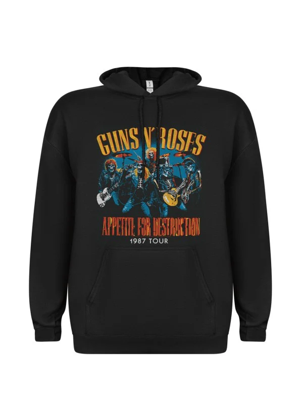 HUPPARI - GUNS 'N' ROSES - Appetite for destruction live skulls 1987 (LF9135)