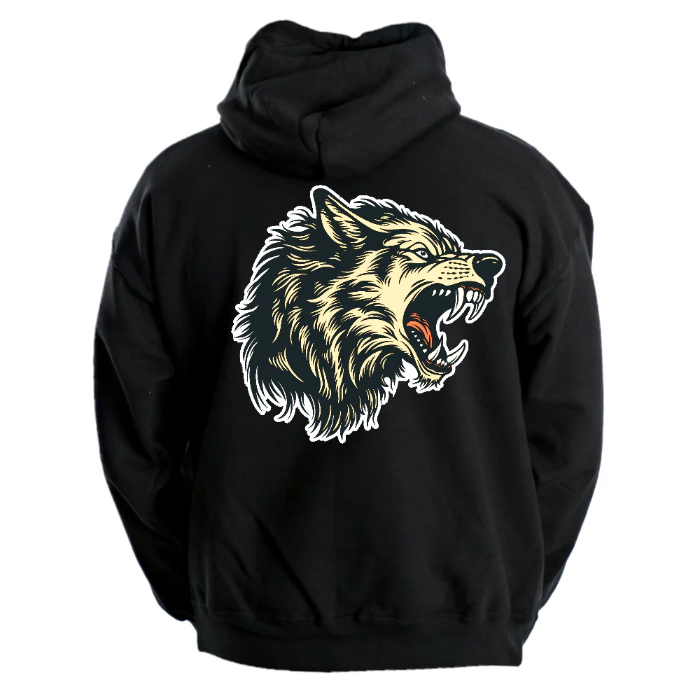 HUPPARI MUSTA - ANGRY WOLF (00 647) - Image 2