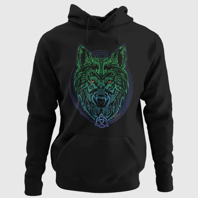 HUPPARI MUSTA - CELTIC WOLF (652)