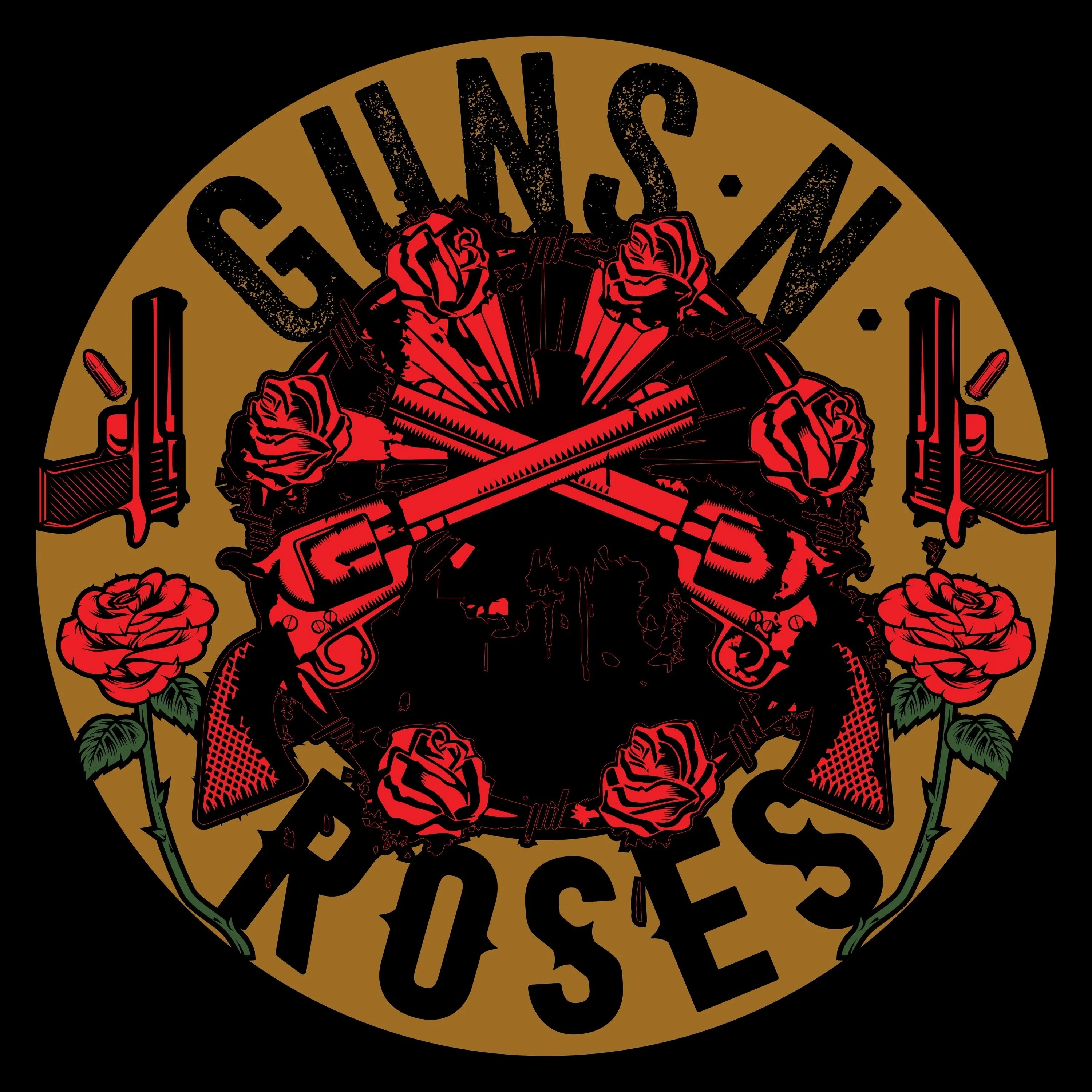 HUPPARI musta - GUNS 'N' ROSES (00 356) - Image 2