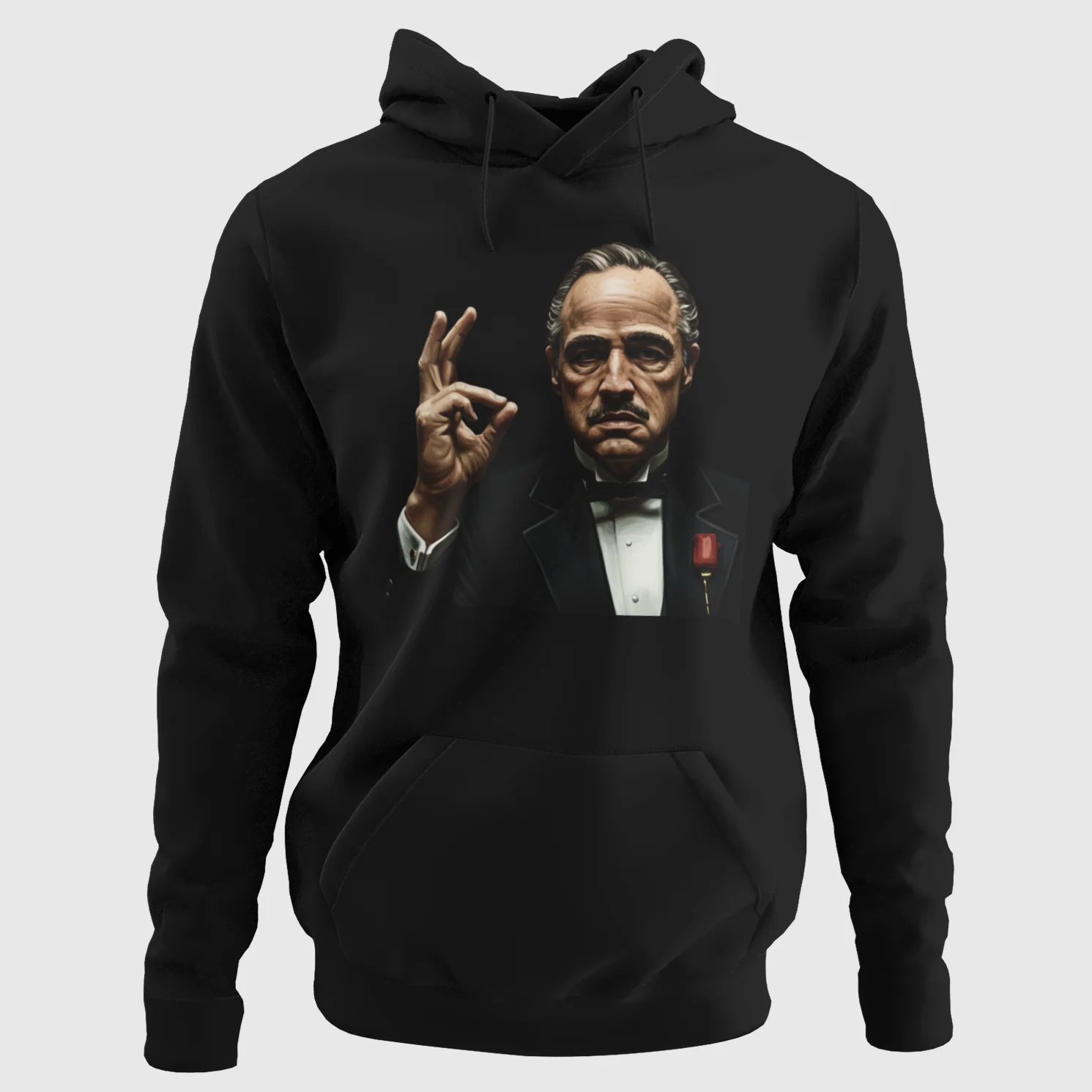 HUPPARI musta - MARLON BRANDO (00 592)