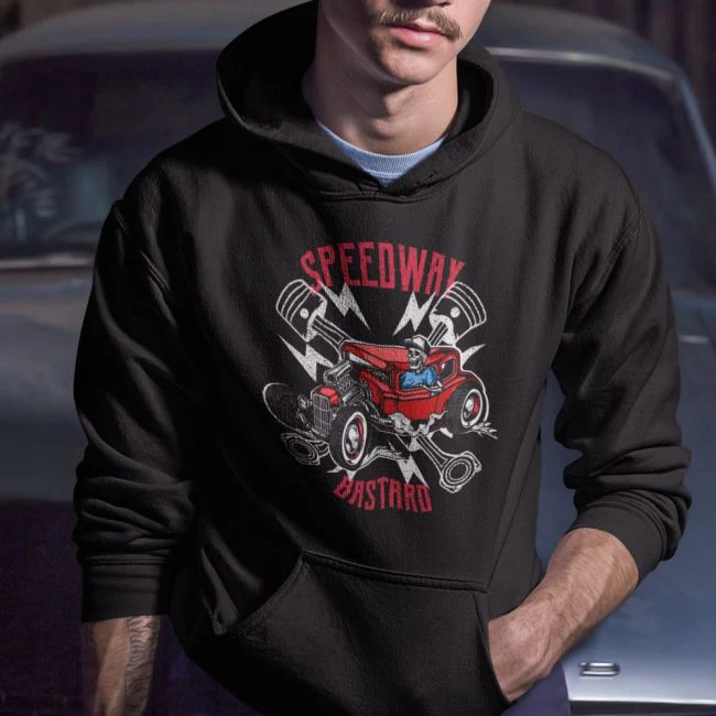 HUPPARI musta - SPEEDWAY - SPEED KINGS (00 1180)