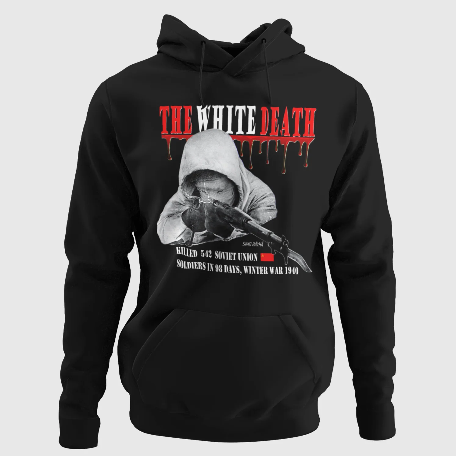 HUPPARI MUSTA - THE WHITE DEATH (00 664M)