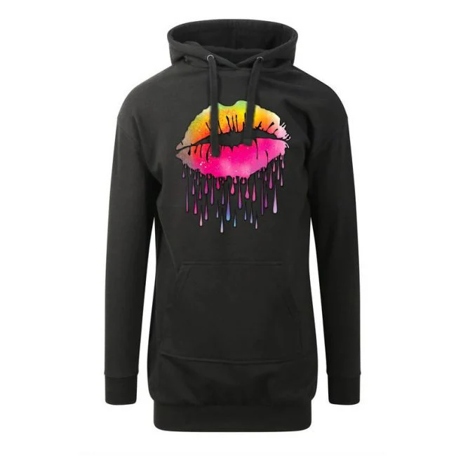HUPPARIMEKKO MUSTA - LIPS LIKE SUGAR (487)