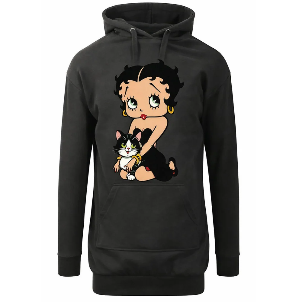HUPPARIMEKKO MUSTA - BETTY BOOP AND CAT (3095)
