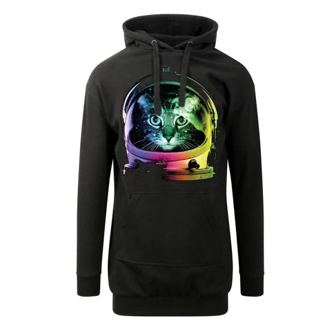 HUPPARIMEKKO MUSTA - SPACE CAT (863)