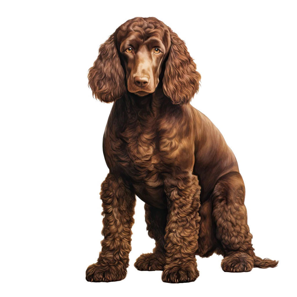 Irish Water Spaniel / Irlanninvesispanieli DogBreeds 001