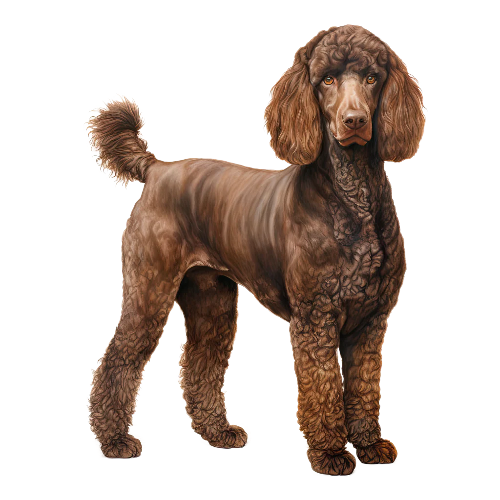 Irish Water Spaniel / Irlanninvesispanieli DogBreeds 006