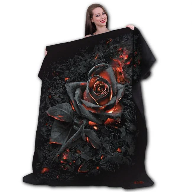 FLEECE HUOPA - BURNT ROSE - SPIRAL - Image 2