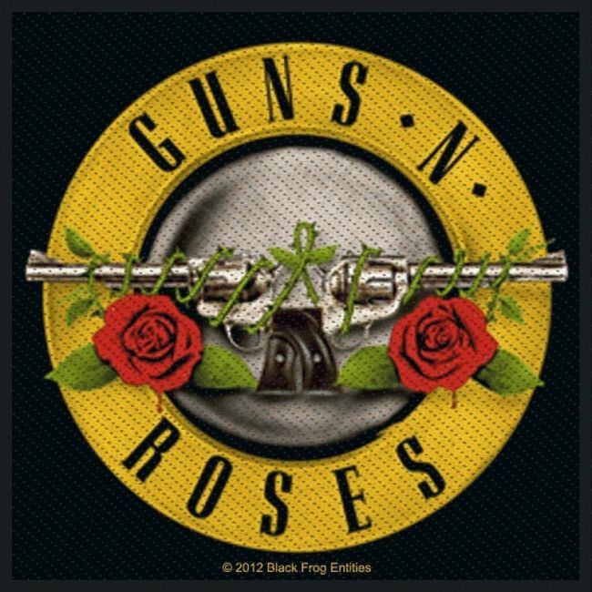 KANGASMERKKI - GUNS ´N ROSES pistols (50732)