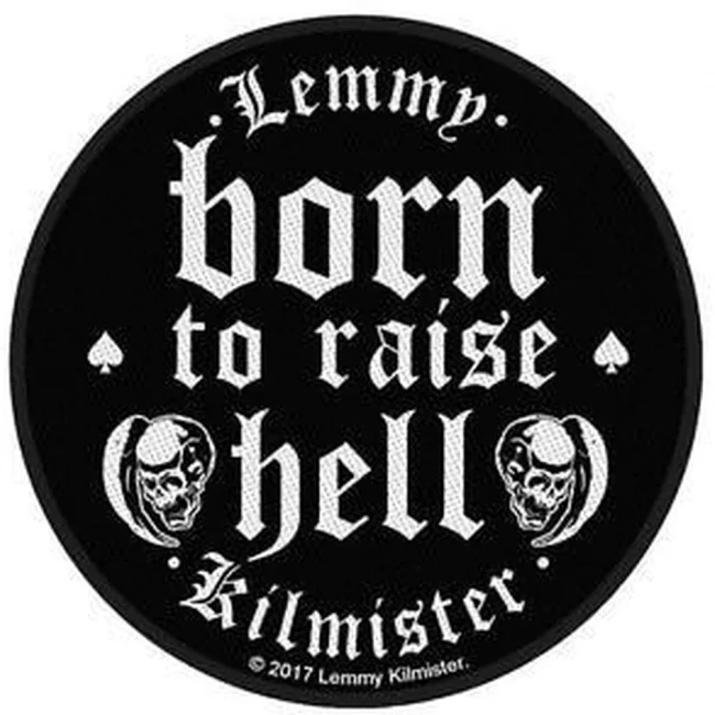 KANGASMERKKI - Lemmy - Born to raise hell (50046)