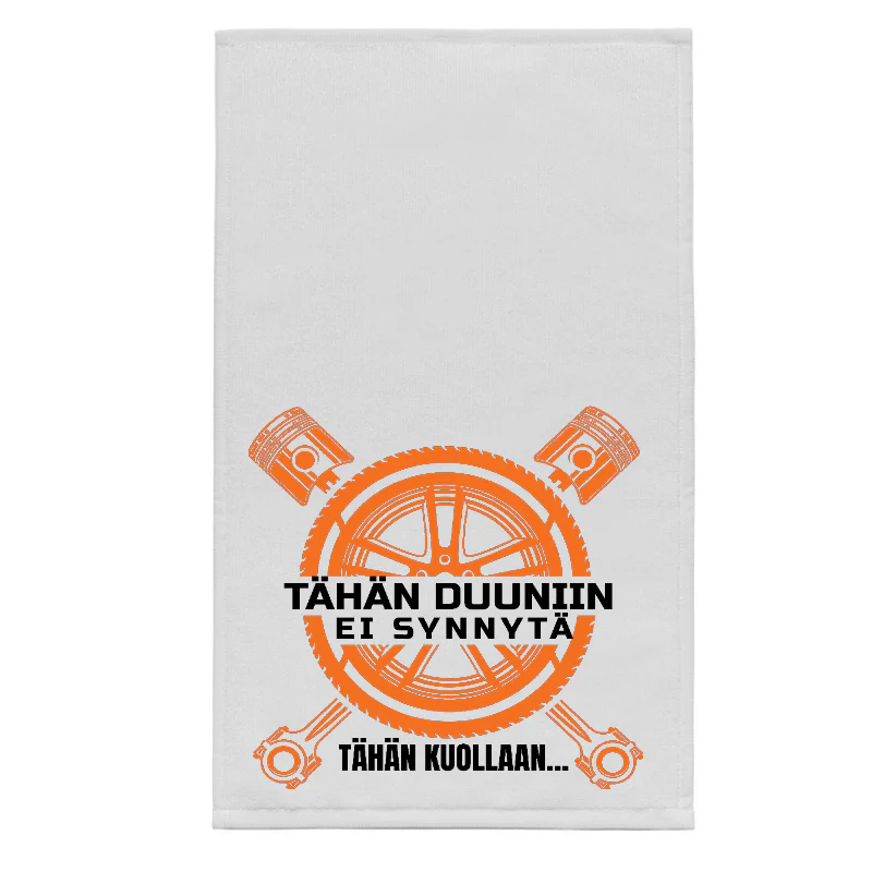 KÄSIPYYHE valk. - TÄHÄN DUUNIIN