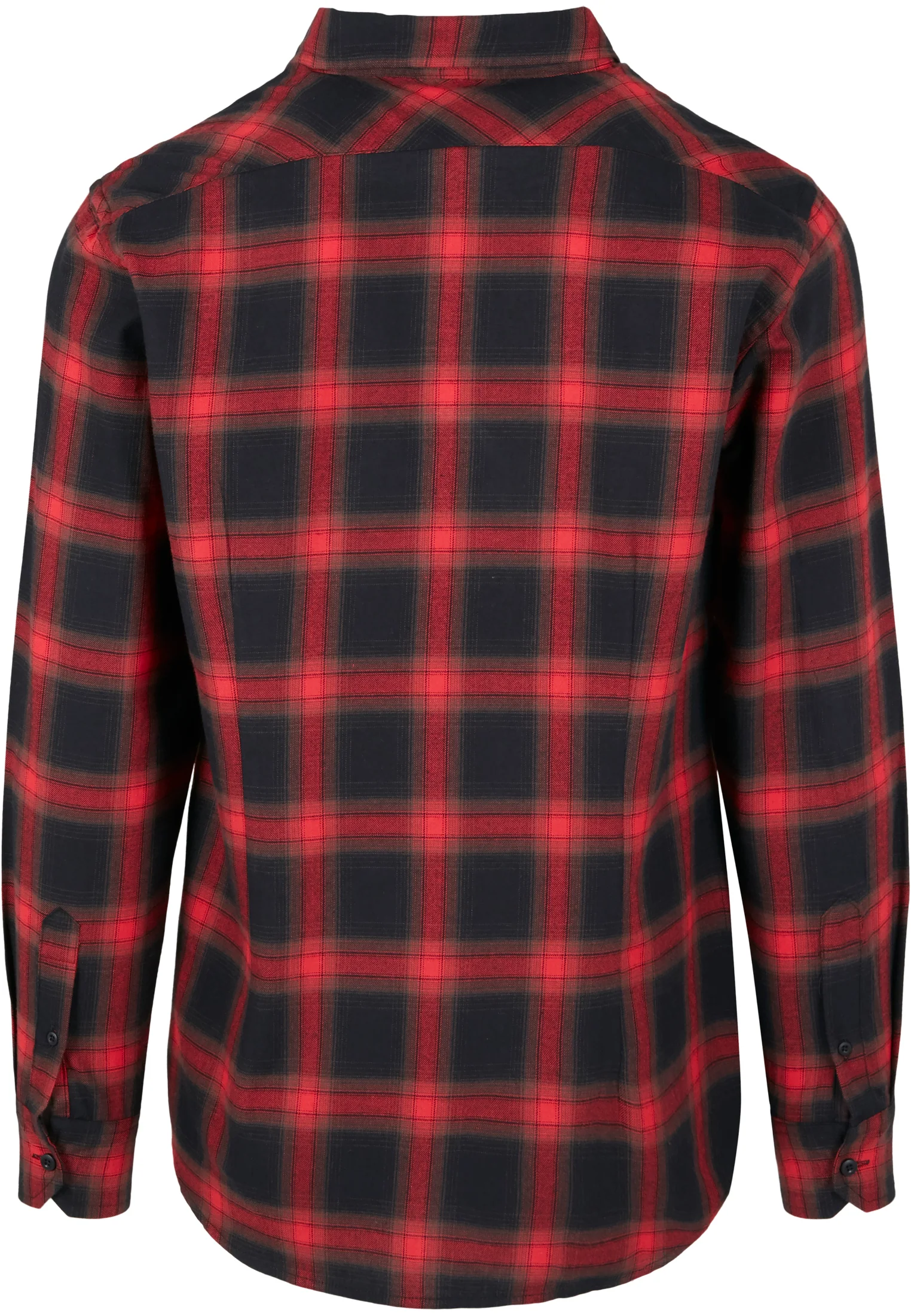 KAULUSPAITA - Checked Flanell Shirt BLACK/RED - URBAN CLASSICS - Image 7
