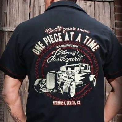 KAULUSPAITA - Lounge Shirt Johnny's Junkyard - Image 5