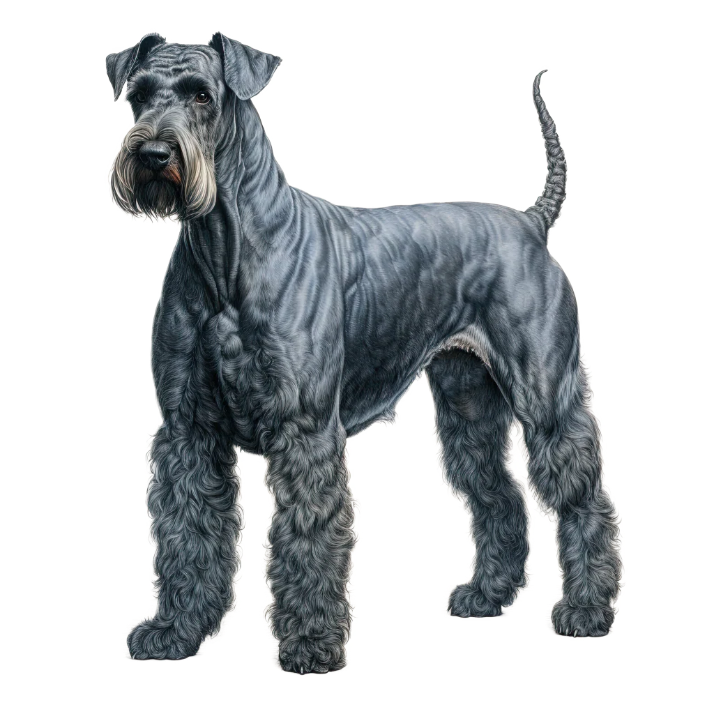 Kerry Blue Terrier / Kerrynterrieri DogBreeds 001