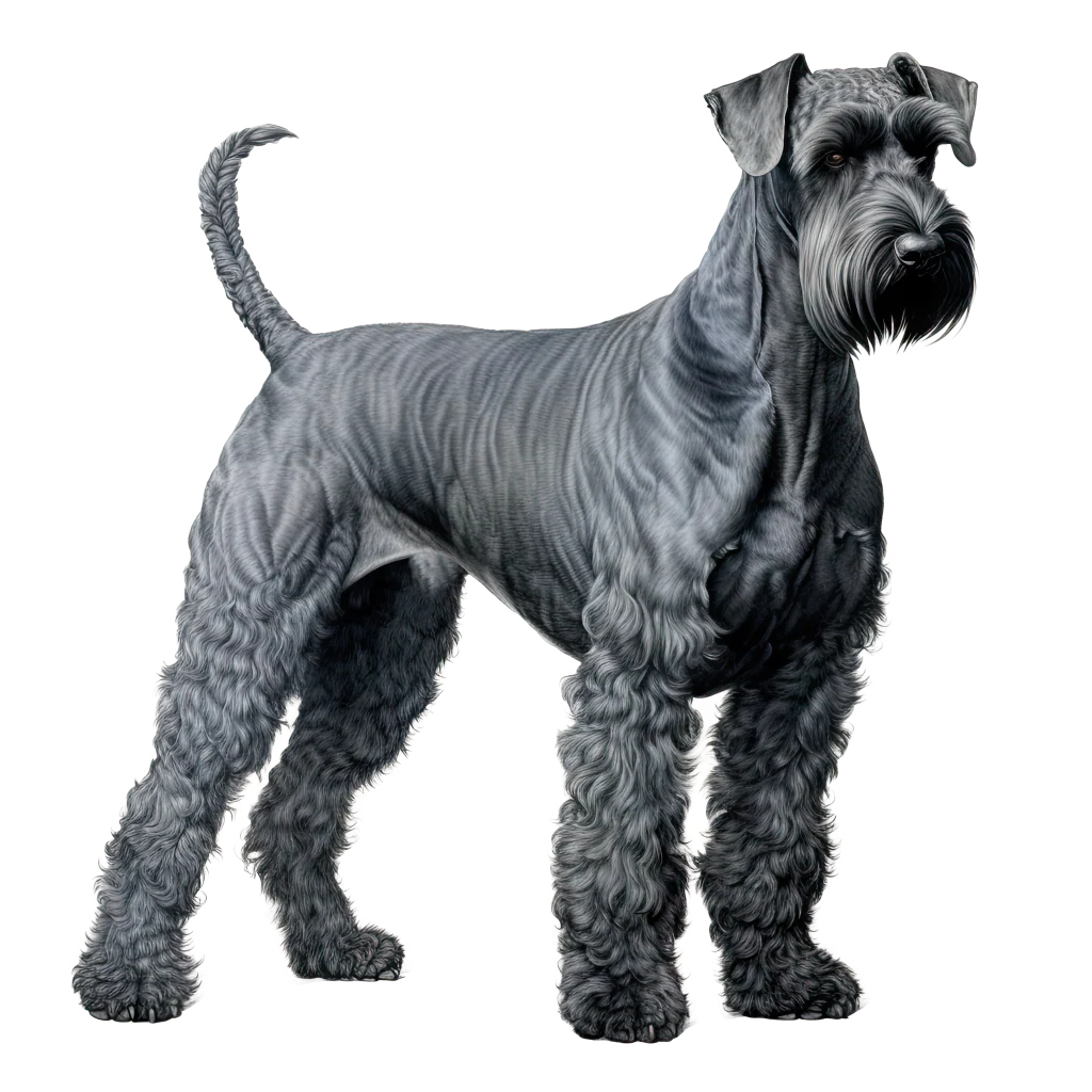 Kerry Blue Terrier / Kerrynterrieri DogBreeds 006