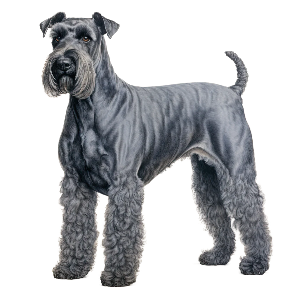 Kerry Blue Terrier / Kerrynterrieri DogBreeds 009