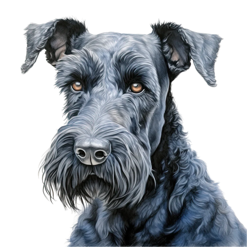 Kerry Blue Terrier / Kerrynterrieri DogBreeds 010