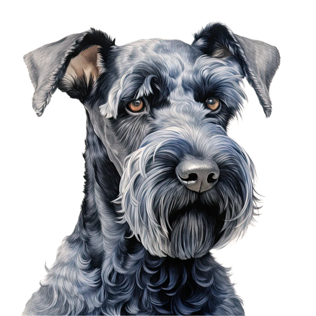 Kerry Blue Terrier / Kerrynterrieri DogBreeds 011