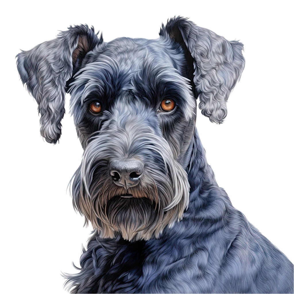 Kerry Blue Terrier / Kerrynterrieri DogBreeds 012