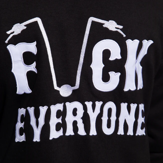 King Kerosin - vetoketjuhuppari - FUCK EVERYONE - Image 3