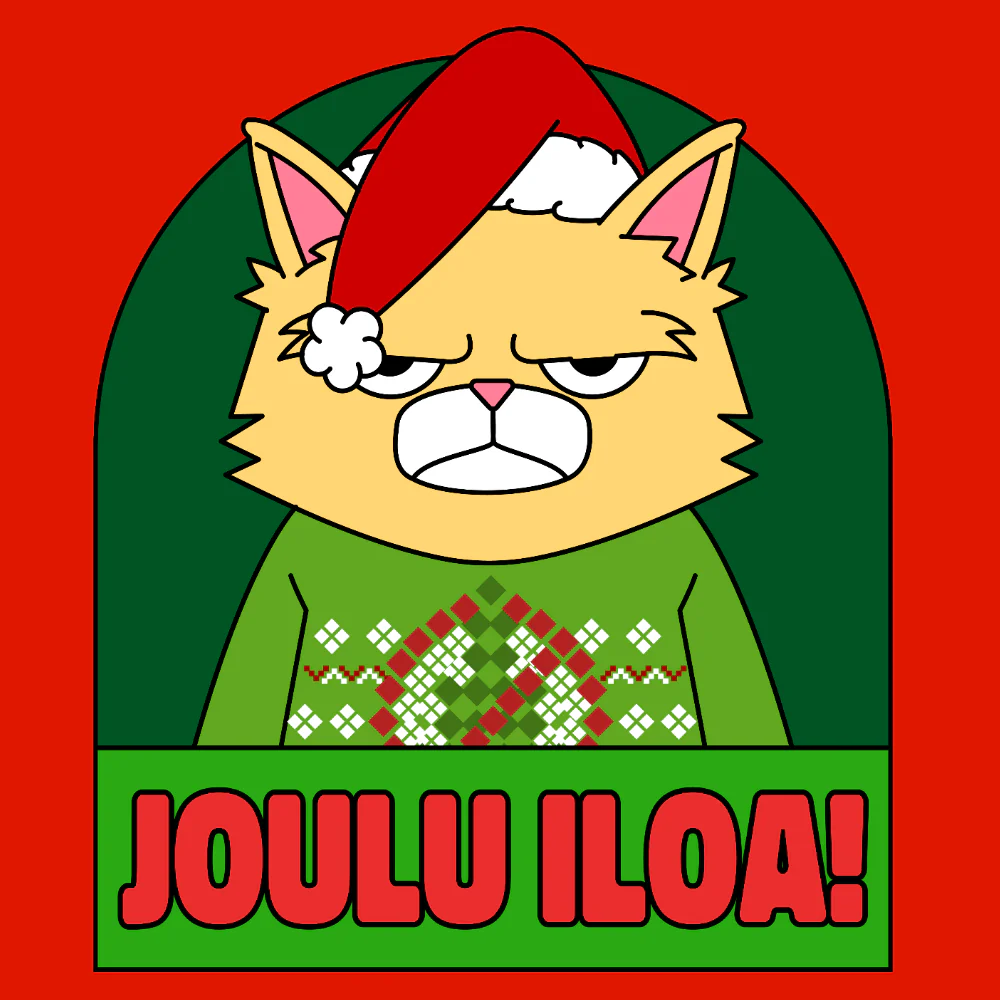 JOULU COLLEGE PUNAINEN - JOULU ILOA (2597) - Image 2