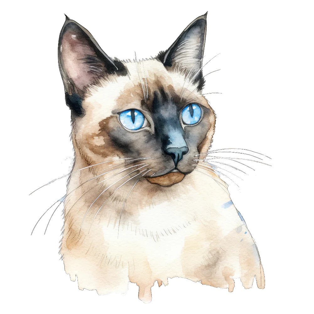 PAINATUS - Classic siamese cat