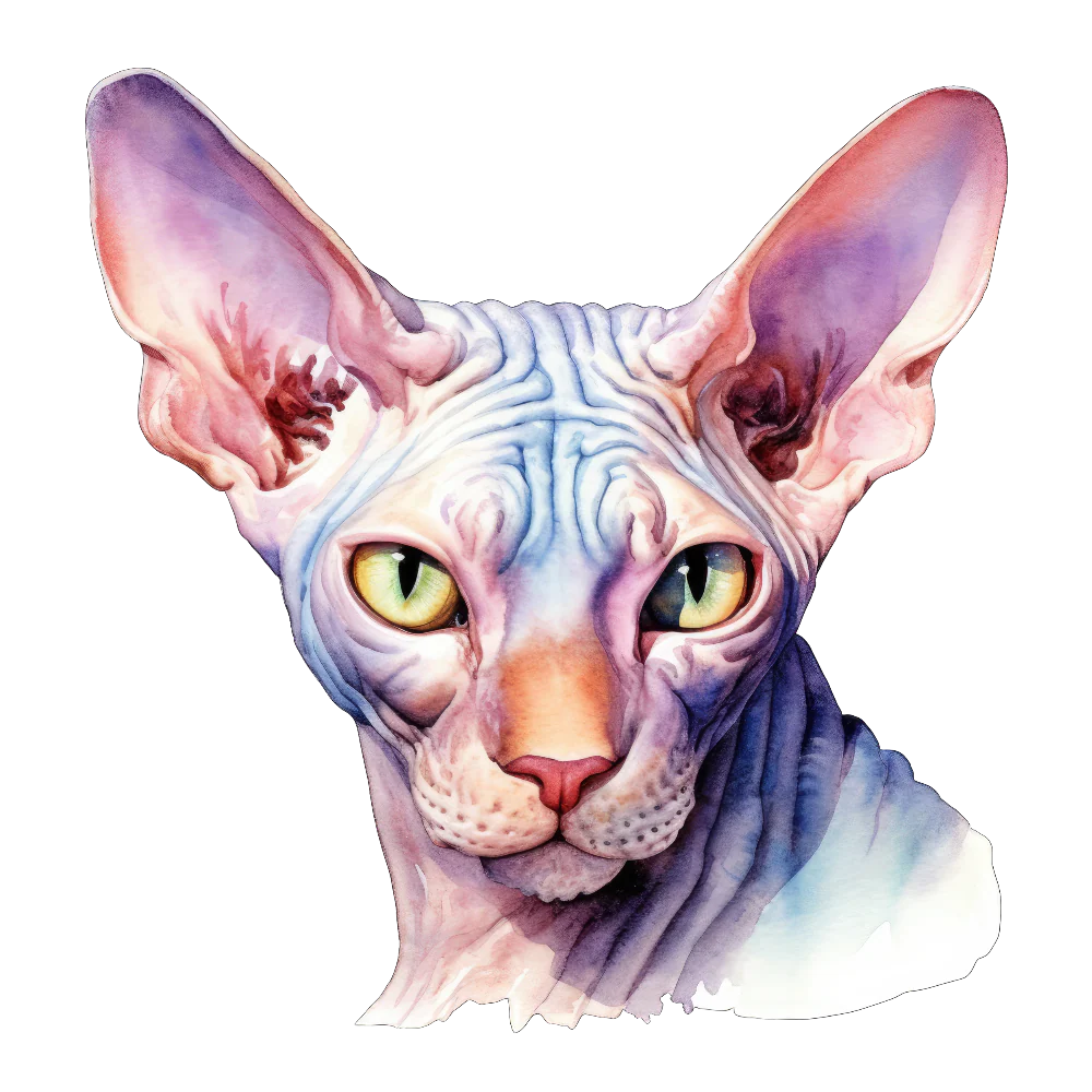 PAINATUS - Don sphynx odd-eyed cat