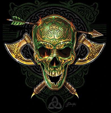 CELTIC SKULL (669)