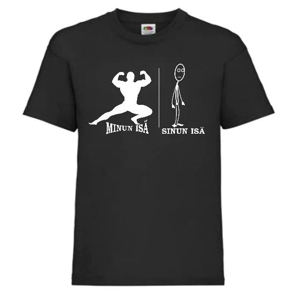 LASTEN T- PAITA MINUN ISÄ TIKKU-UKKO / MUSKELI (00 1472)
