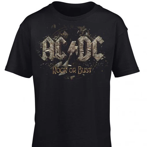 LASTEN T-PAITA - ROCK OR BUST - AC/DC (LF8175)