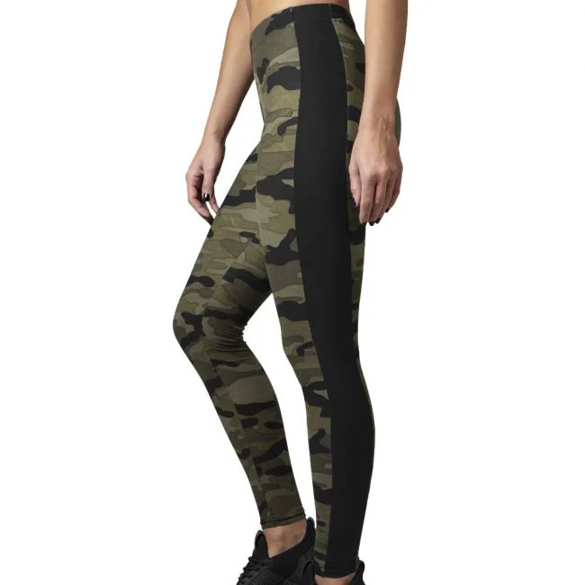 LEGGINSIT - Camo Stripe WOODCAMO - URBAN CLASSICS - Image 3