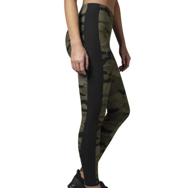 LEGGINSIT - Camo Stripe WOODCAMO - URBAN CLASSICS - Image 4