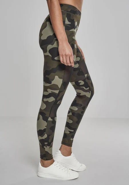 LEGGINSIT - Camo Tech Mesh WOODCAMO - URBAN CLASSICS - Image 4