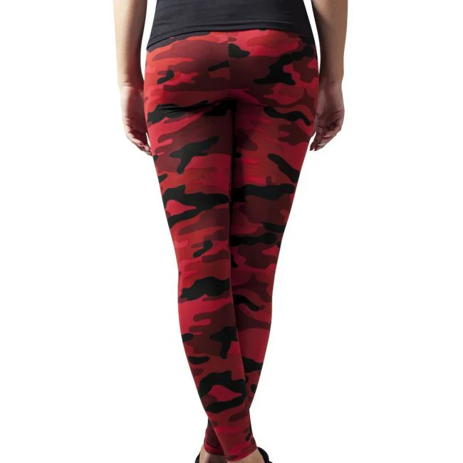 LEGGINSIT - RED CAMO - URBAN CLASSICS - Image 3