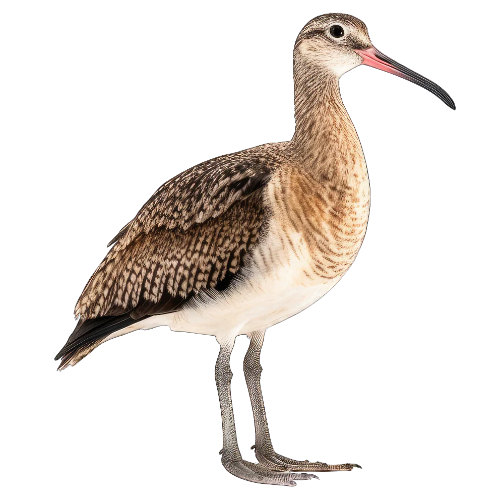 Long-billed curlew bird 1- paitakuva