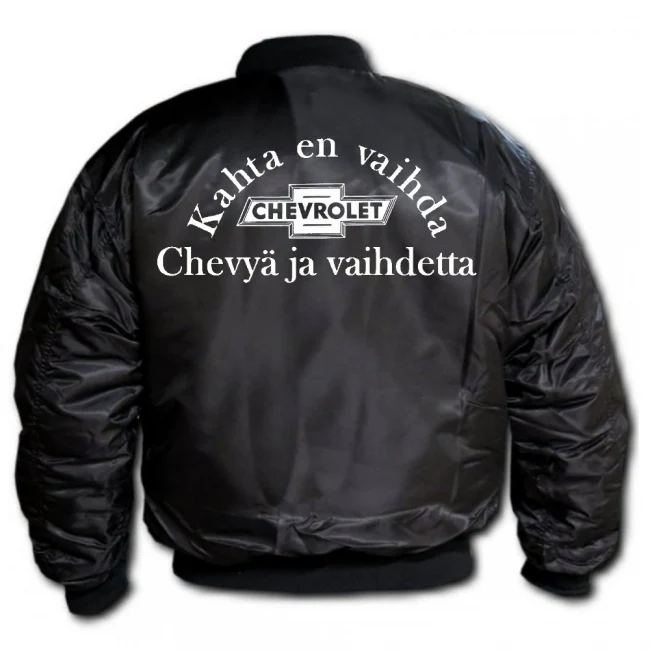 MA-1 PILOTTITAKKI - KAHTA EN VAIHDA CHEVROLET