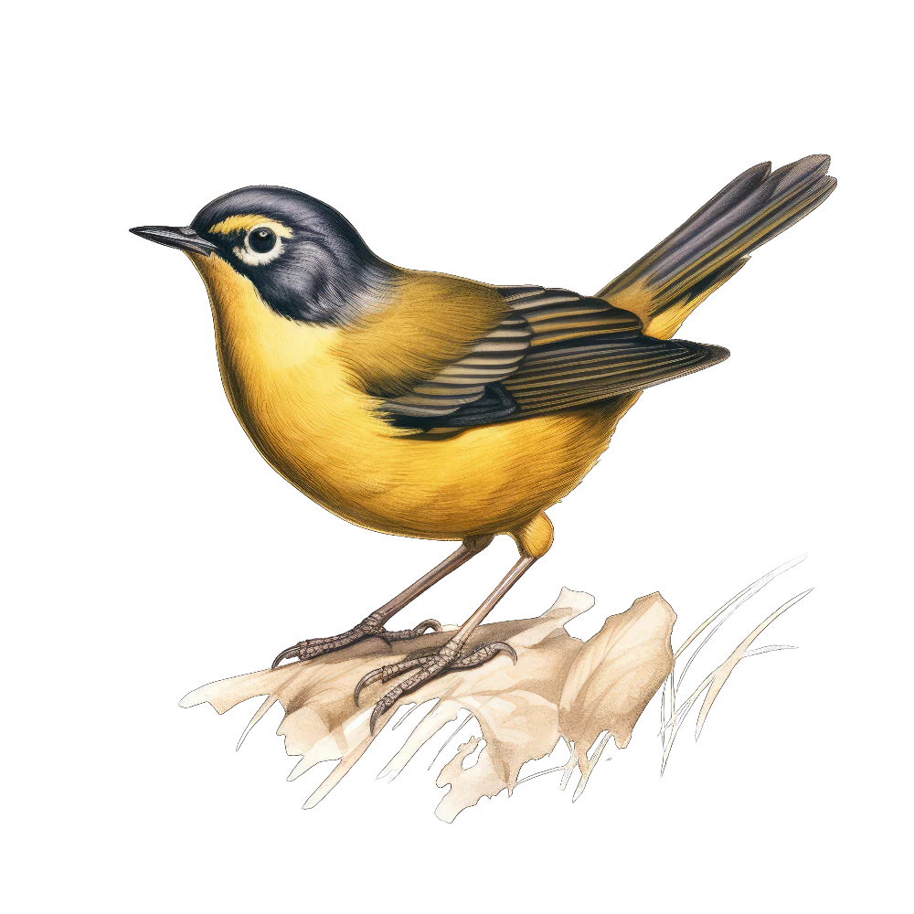 Macgillivrays warbler bird 1- paitakuva