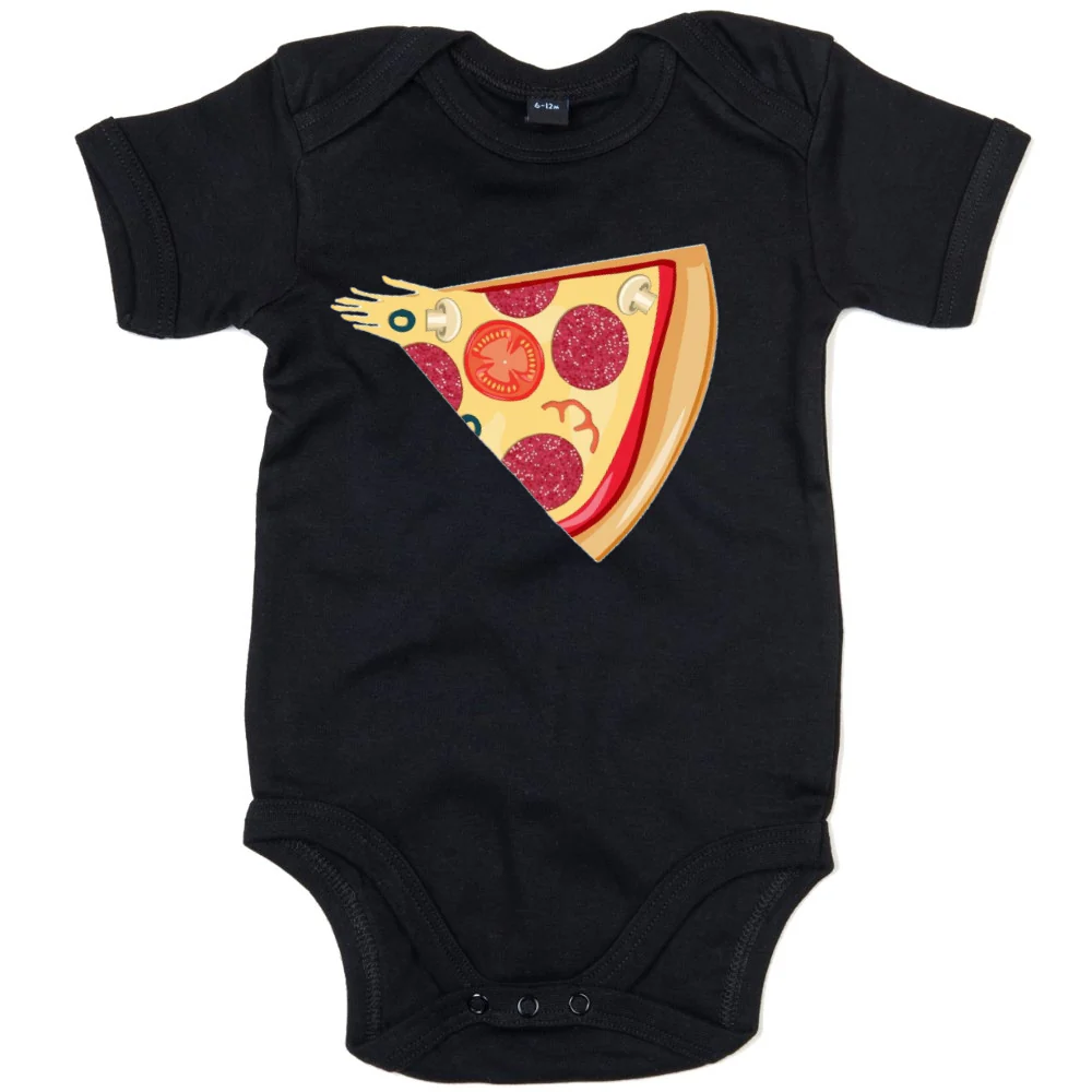 MIESTEN mu T-PAITA + VAUVAN BODY PIZZA (3054) - Image 2