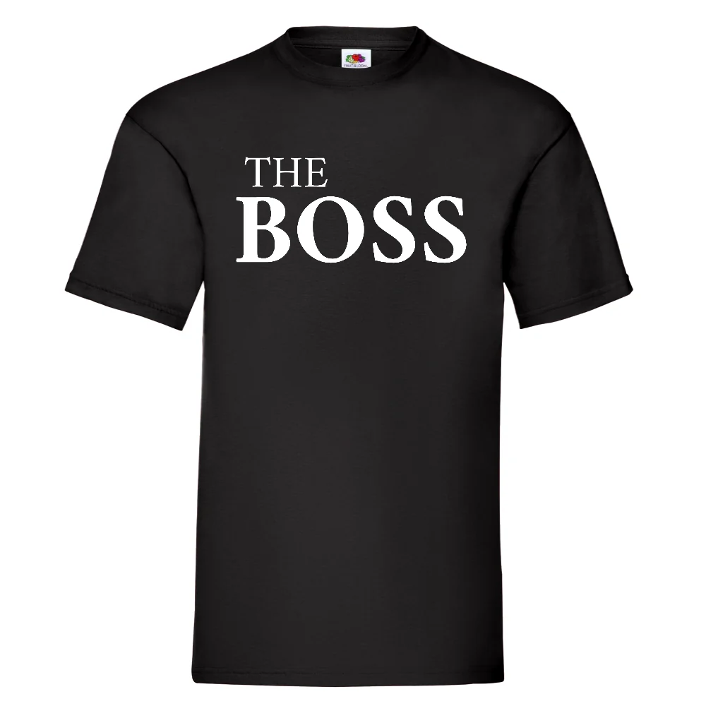 MIESTEN T-PAITA + LASTEN T-PAITA THE BOSS (00 316) - Image 2